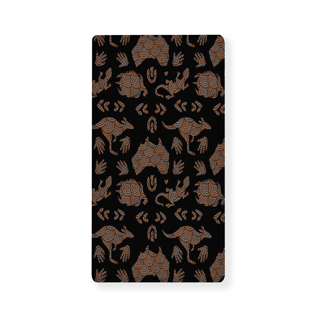 Aboriginal Australian Pattern Print Baby Crib Sheet