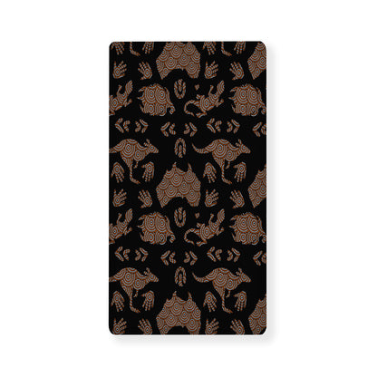 Aboriginal Australian Pattern Print Baby Crib Sheet
