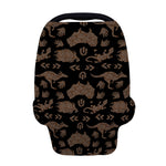 Aboriginal Australian Pattern Print Baby Seat Cover