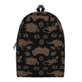 Aboriginal Australian Pattern Print School Backpack