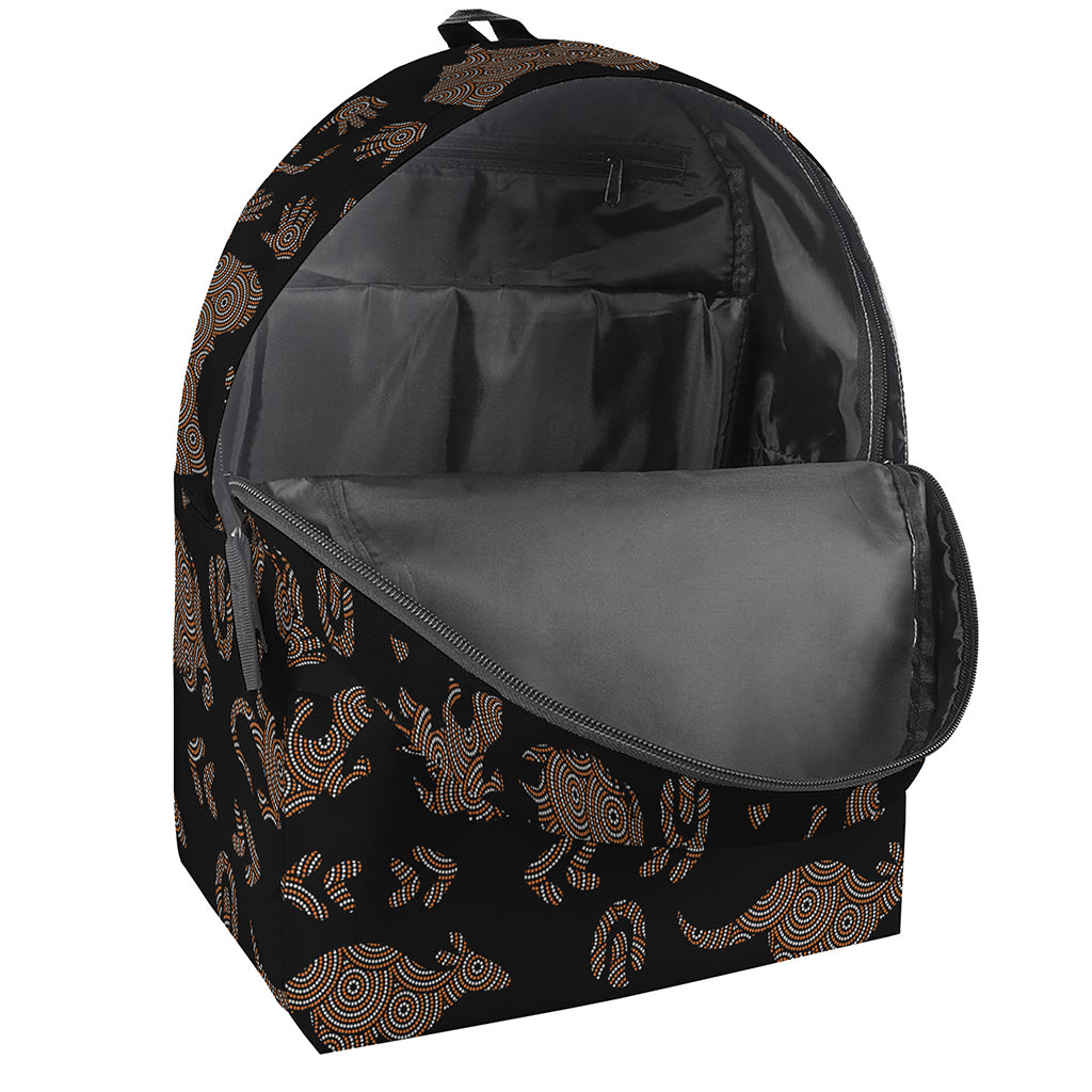 Aboriginal Australian Pattern Print Backpack