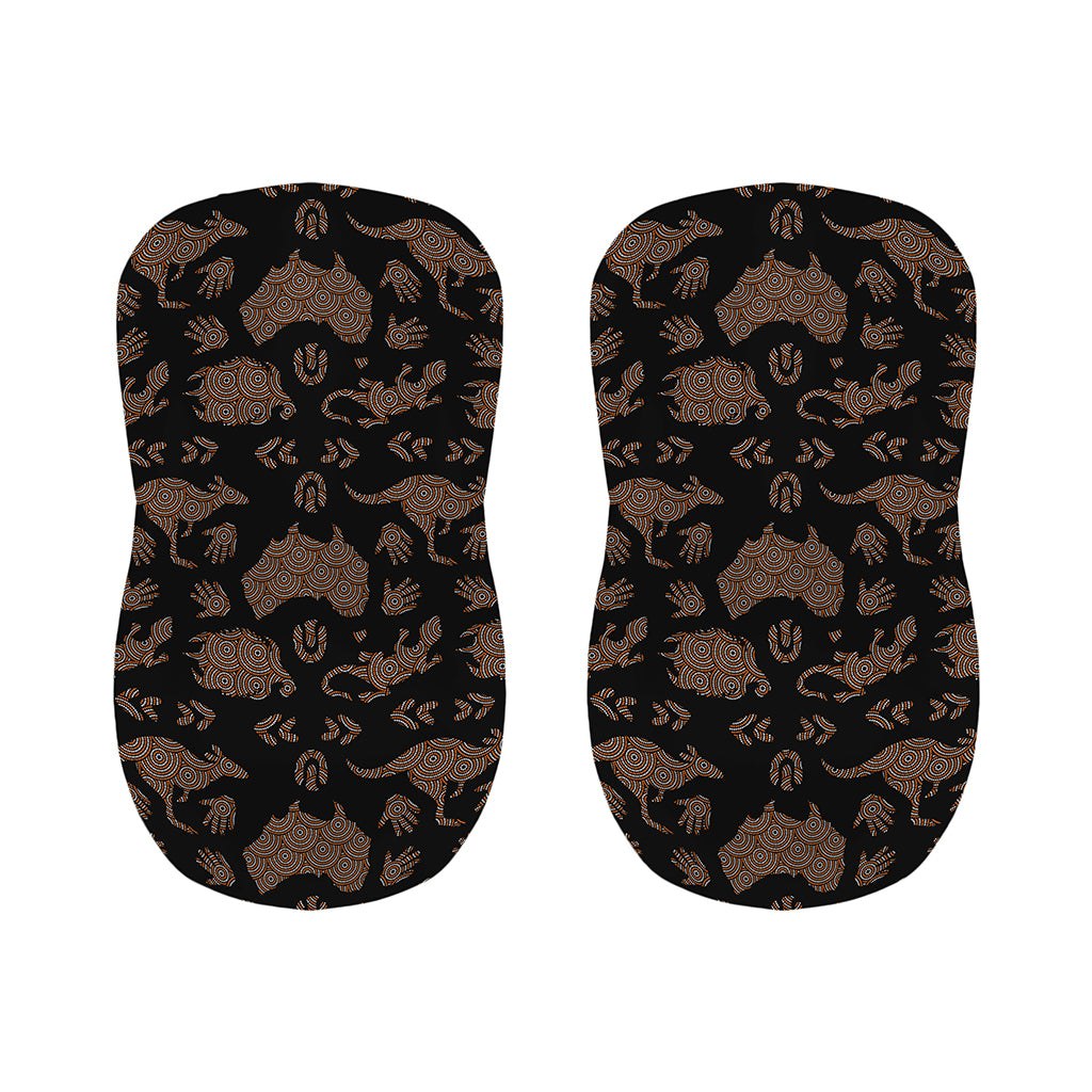 Aboriginal Australian Pattern Print Bar Stool Covers