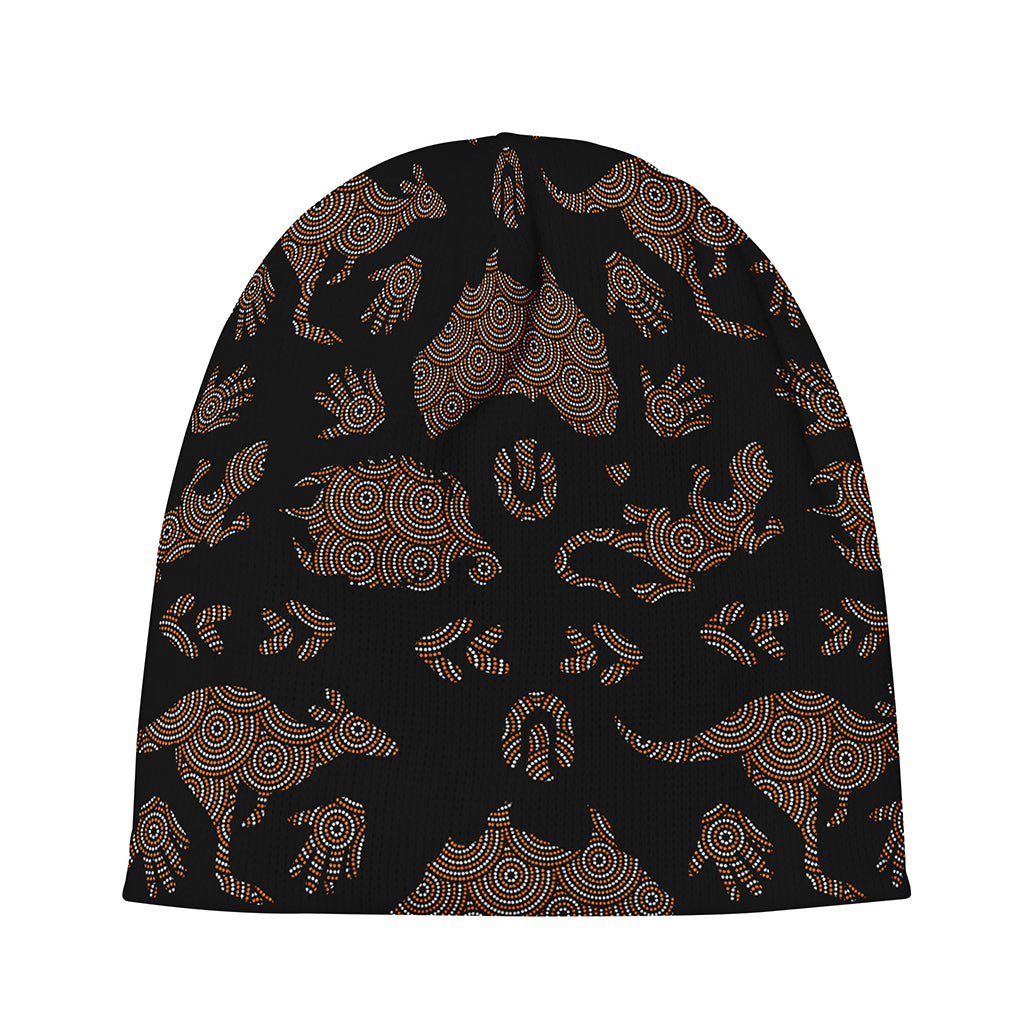 Aboriginal Australian Pattern Print Beanie