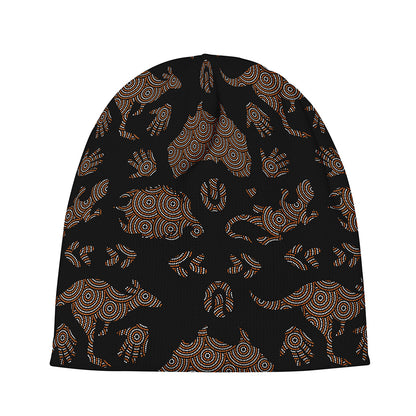Aboriginal Australian Pattern Print Beanie