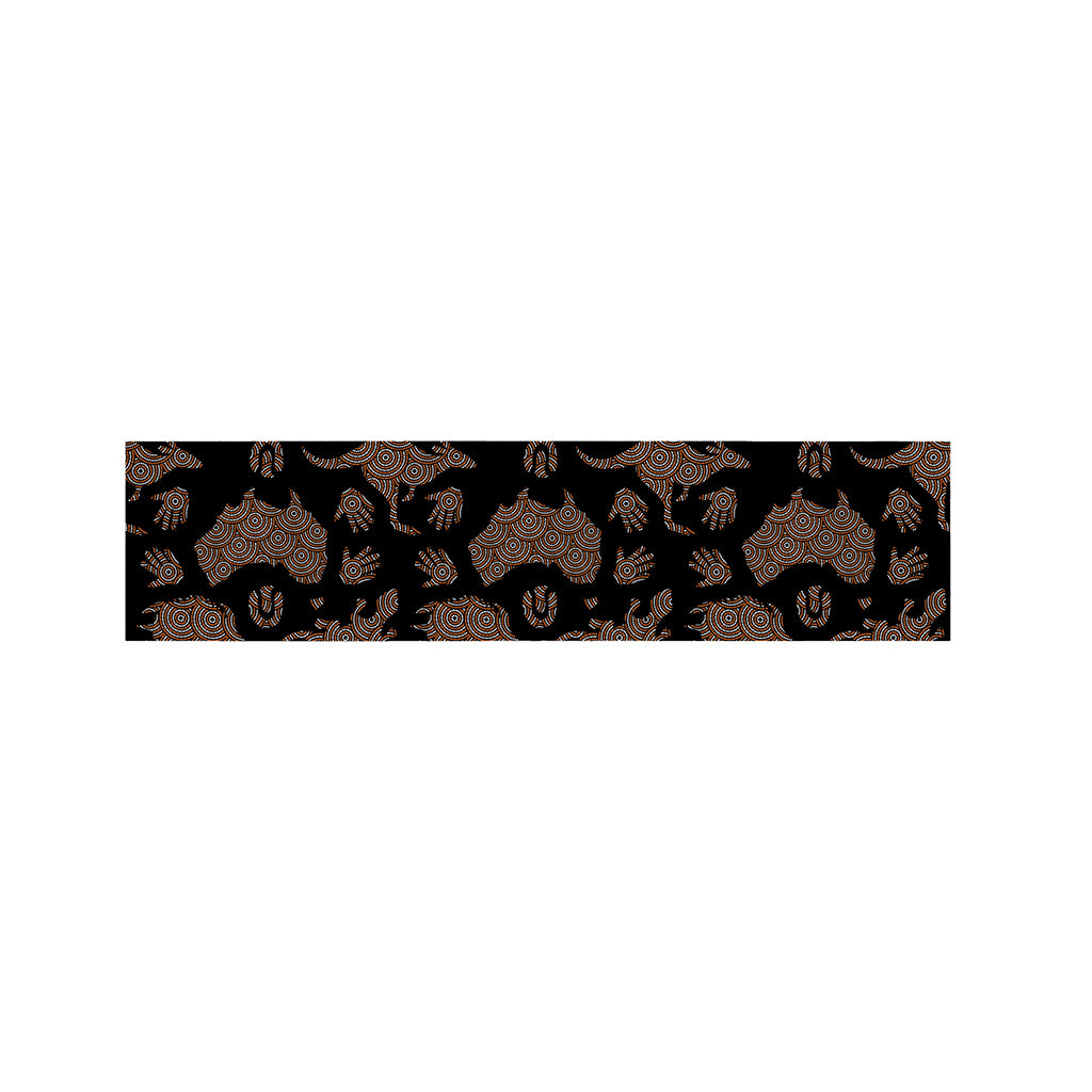 Aboriginal Australian Pattern Print Bed Runner