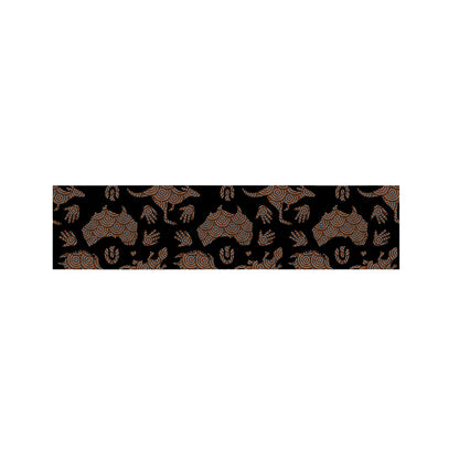 Aboriginal Australian Pattern Print Bed Runner