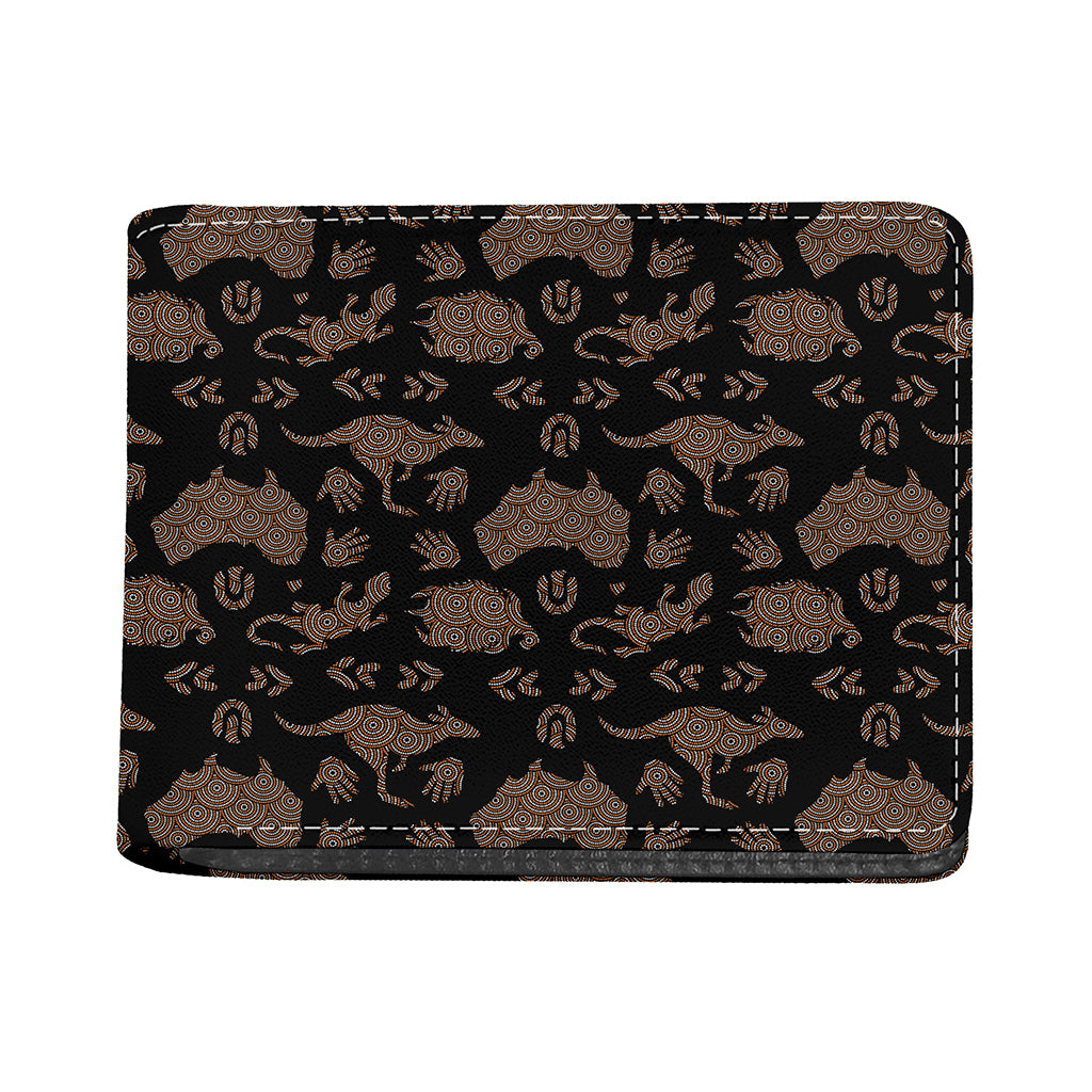 Aboriginal Australian Pattern Print Bifold Wallet