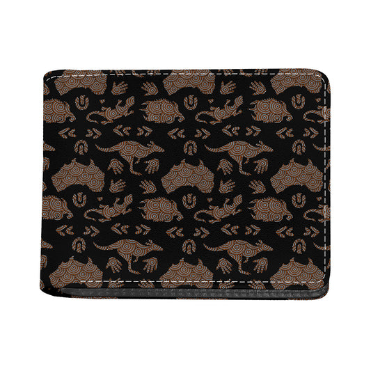 Aboriginal Australian Pattern Print Bifold Wallet