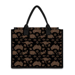 Aboriginal Australian Pattern Print Canvas Tote Bag