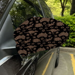 Aboriginal Australian Pattern Print Car Side Mirror Covers