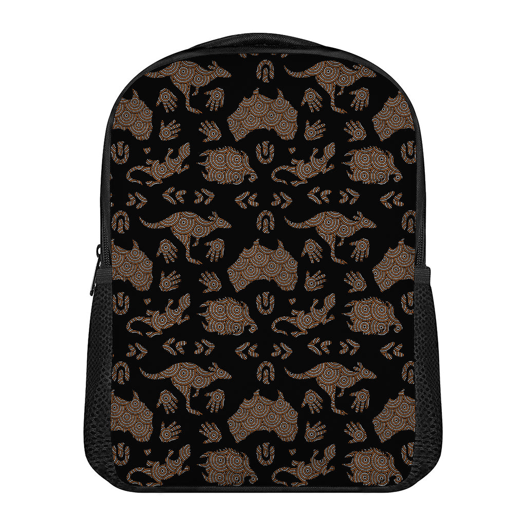 Aboriginal Australian Pattern Print Casual Backpack