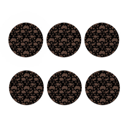 Aboriginal Australian Pattern Print Coaster Set