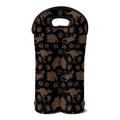 Aboriginal Australian Pattern Print Double Neoprene Wine Tote