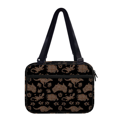 Aboriginal Australian Pattern Print Double Strap Bible Bag