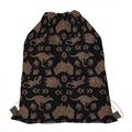 Aboriginal Australian Pattern Print Drawstring Bag