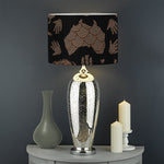 Aboriginal Australian Pattern Print Drum Lamp Shade
