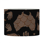 Aboriginal Australian Pattern Print Drum Lamp Shade