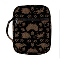 Aboriginal Australian Pattern Print Front Pocket Bible Bag