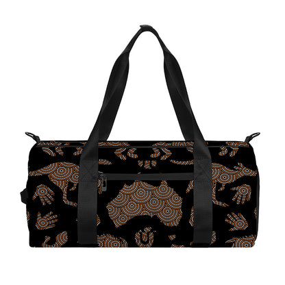 Aboriginal Australian Pattern Print Gym Bag