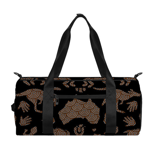 Aboriginal Australian Pattern Print Gym Bag