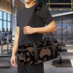 Aboriginal Australian Pattern Print Gym Bag