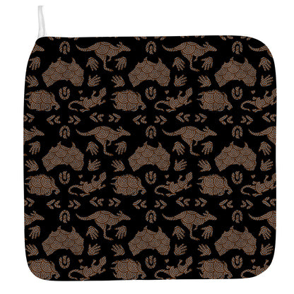 Aboriginal Australian Pattern Print Hand Towel