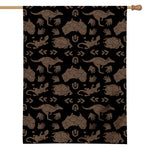 Aboriginal Australian Pattern Print House Flag