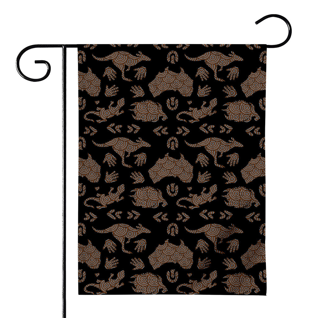 Aboriginal Australian Pattern Print House Flag