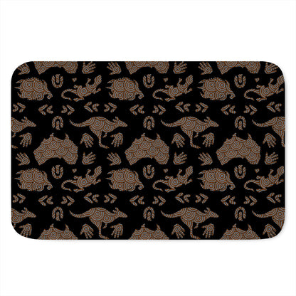 Aboriginal Australian Pattern Print Indoor Door Mat