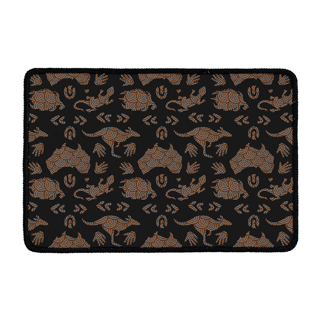 Aboriginal Australian Pattern Print Kitchen Mat