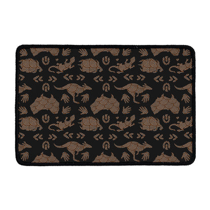 Aboriginal Australian Pattern Print Kitchen Mat