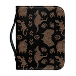Aboriginal Australian Pattern Print Leather Bible Cover