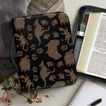Aboriginal Australian Pattern Print Leather Bible Cover