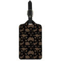 Aboriginal Australian Pattern Print Luggage Tag