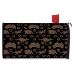 Aboriginal Australian Pattern Print Mailbox Cover