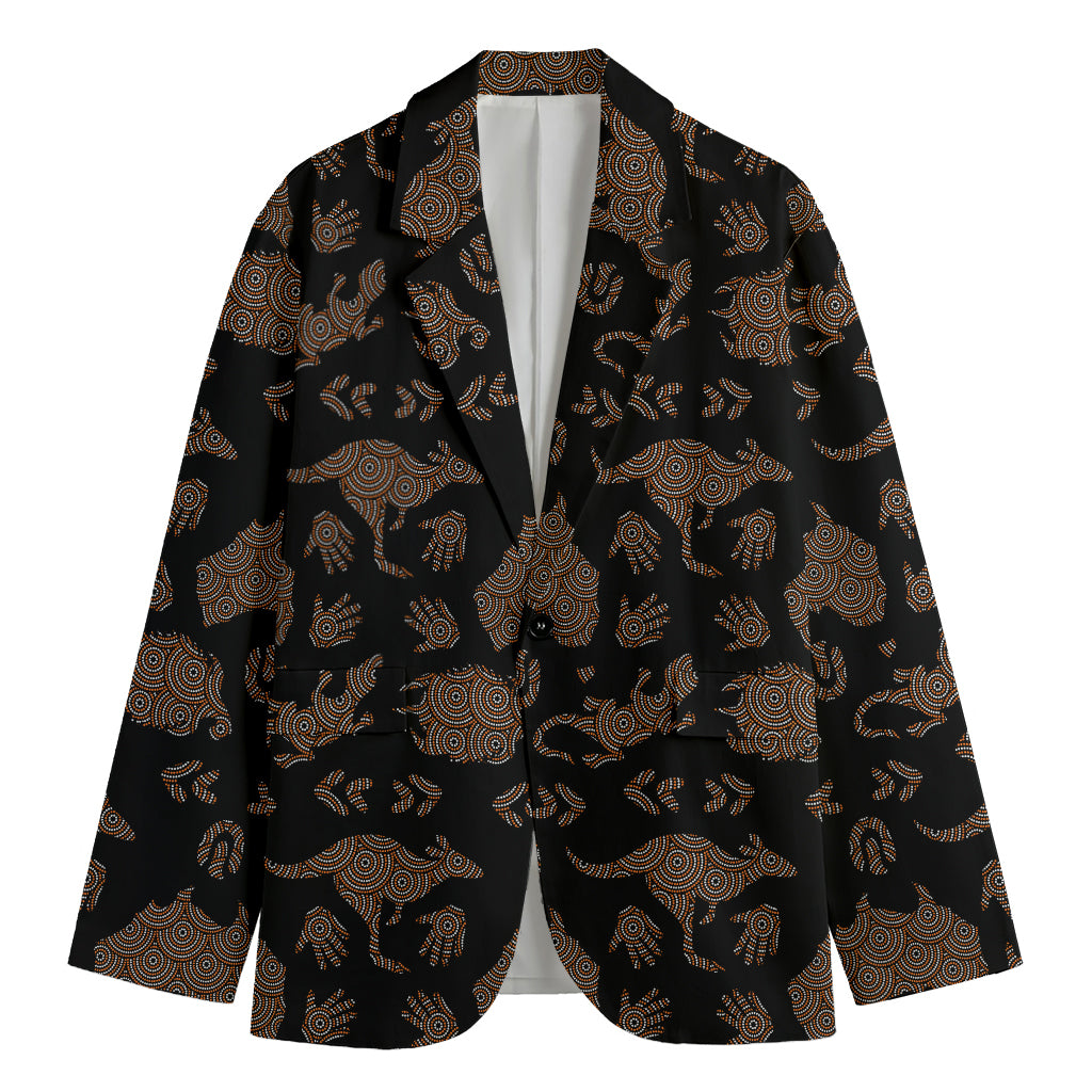 Aboriginal Australian Pattern Print Men's Blazer