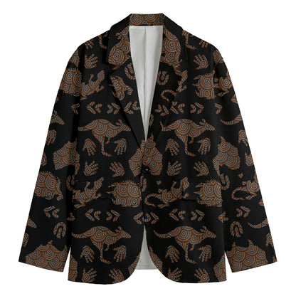 Aboriginal Australian Pattern Print Men's Blazer