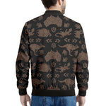 Aboriginal Australian Pattern Print Men's Bomber Jacket