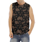 Aboriginal Australian Pattern Print Men's Fitness Tank Top