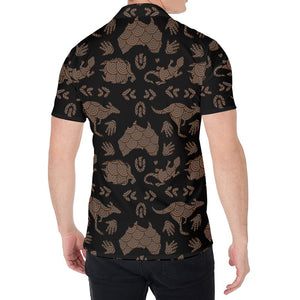 Aboriginal Australian Pattern Print Men's Shirt