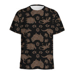 Aboriginal Australian Pattern Print Men's Sports T-Shirt