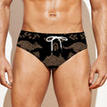 Aboriginal Australian Pattern Print Men's Swim Briefs