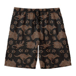 Aboriginal Australian Pattern Print Men's Swim Trunks