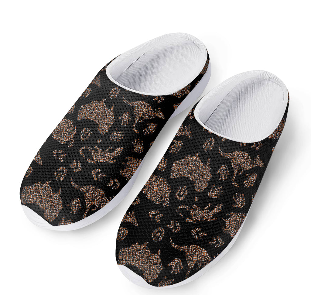 Aboriginal Australian Pattern Print Mesh Casual Shoes