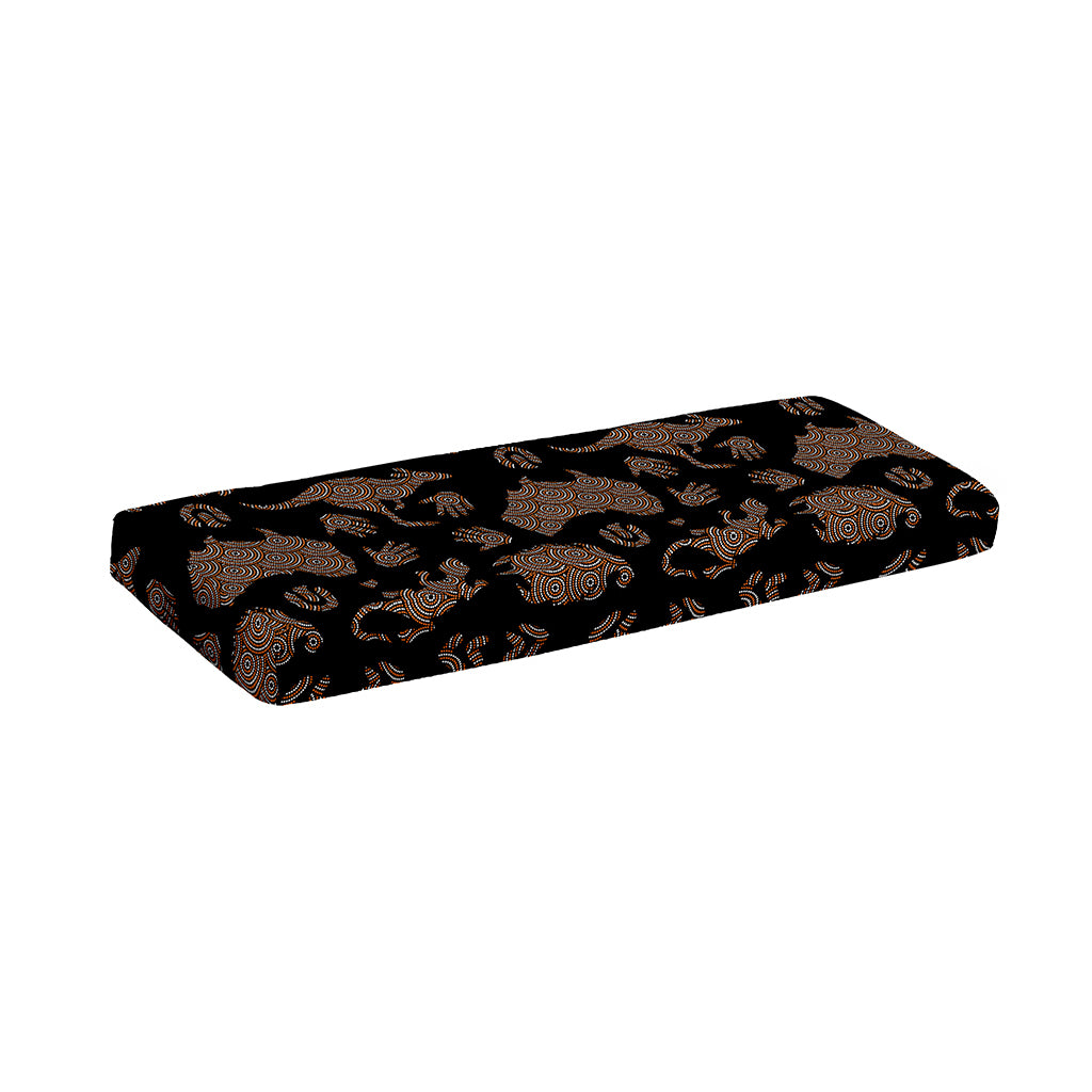Aboriginal Australian Pattern Print Piano Keyboard Cover