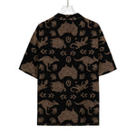 Aboriginal Australian Pattern Print Rayon Hawaiian Shirt