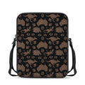 Aboriginal Australian Pattern Print Rectangular Crossbody Bag