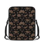 Aboriginal Australian Pattern Print Rectangular Crossbody Bag
