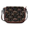 Aboriginal Australian Pattern Print Saddle Bag