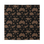 Aboriginal Australian Pattern Print Silk Bandana